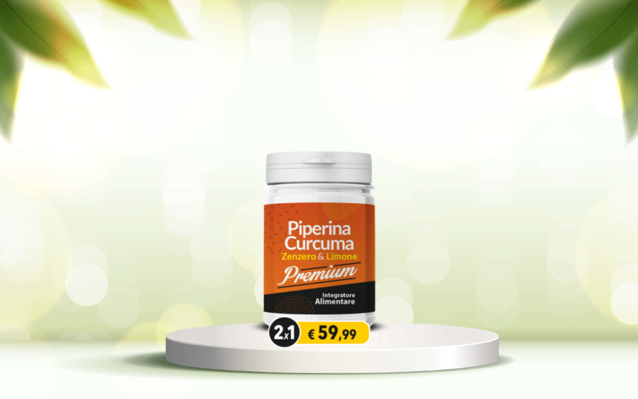 Scopri i benefici di piperina e curcuma premium per detox e benessere intestinale