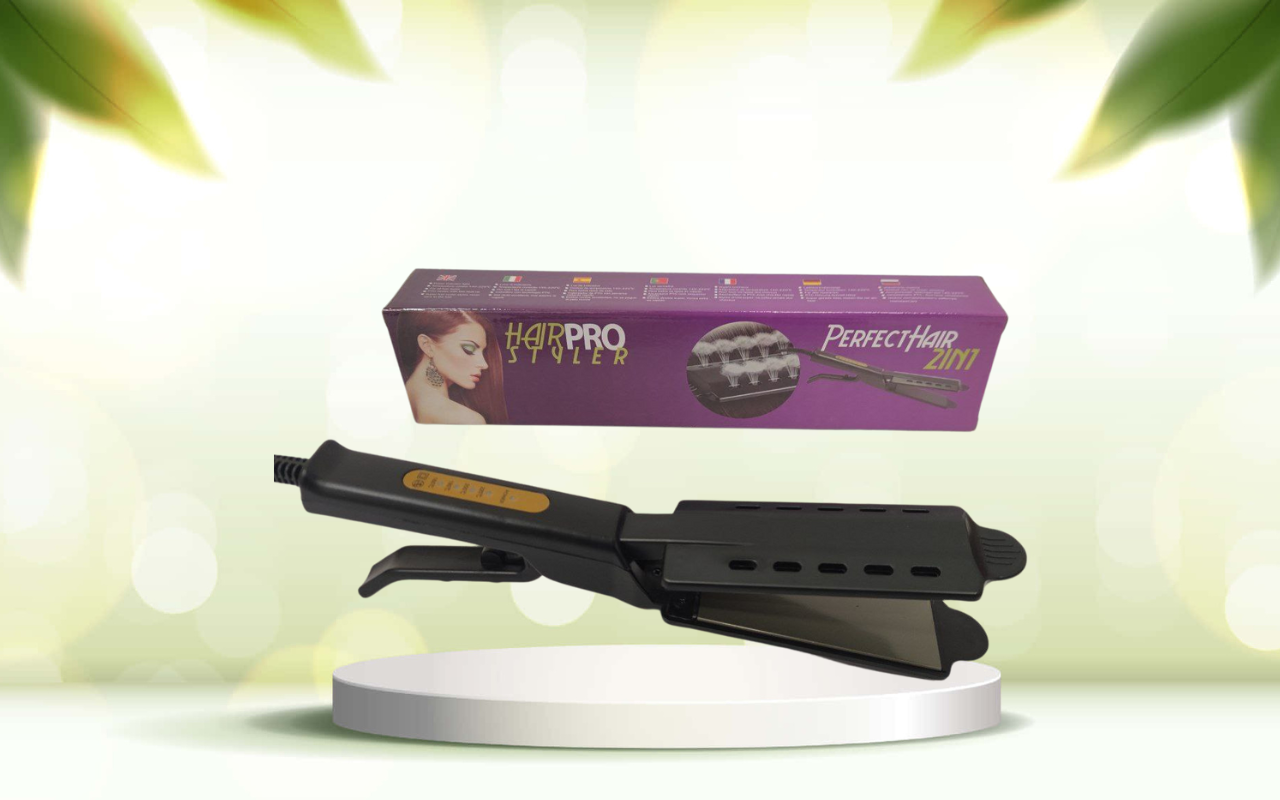 Scopri la piastra Hair Pro Style 2 in 1: asciuga e liscia i capelli in una sola passata